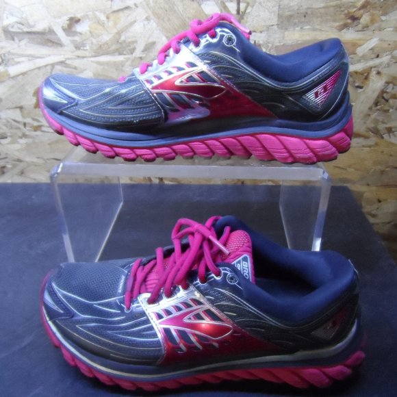 Brooks Glycerin 14 Athletic Running Shoes Sneakers- Size 9.5-pink/black - Picture 8 of 9